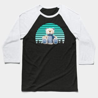 I Love Teddy Bear Baseball T-Shirt